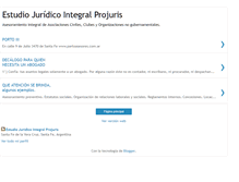 Tablet Screenshot of estudioprojuris.blogspot.com