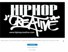 Tablet Screenshot of hiphopcreative.blogspot.com
