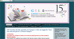 Desktop Screenshot of gruppoletturasegrate.blogspot.com