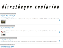 Tablet Screenshot of discothequeconfusion.blogspot.com