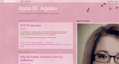 Desktop Screenshot of annamaquino.blogspot.com