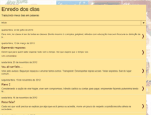 Tablet Screenshot of enredodosdias.blogspot.com
