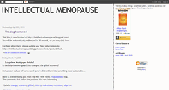 Desktop Screenshot of intellectualmenopause.blogspot.com