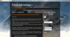 Desktop Screenshot of linuxadvantage.blogspot.com