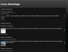 Tablet Screenshot of linuxadvantage.blogspot.com