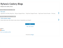 Tablet Screenshot of cookeryshow.blogspot.com