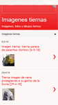 Mobile Screenshot of imagenes-tiernas-7.blogspot.com