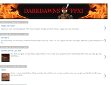 Tablet Screenshot of darkdawnsffxi.blogspot.com