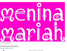 Tablet Screenshot of meninamariah.blogspot.com