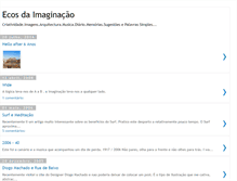 Tablet Screenshot of ecosdaimaginacao.blogspot.com