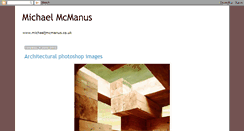 Desktop Screenshot of michaelmcmanus.blogspot.com