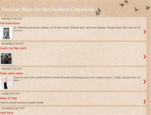 Tablet Screenshot of fashionblurbs.blogspot.com