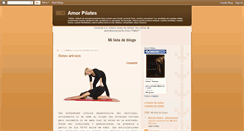 Desktop Screenshot of amarpilates.blogspot.com