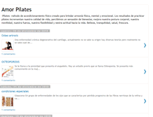 Tablet Screenshot of amarpilates.blogspot.com
