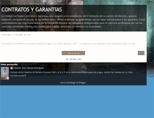 Tablet Screenshot of contratosygarantias.blogspot.com