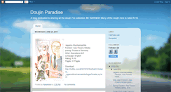 Desktop Screenshot of narusdoujinparadise.blogspot.com