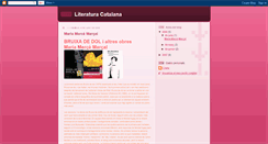 Desktop Screenshot of cristy-literaturacatalana.blogspot.com