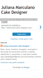Mobile Screenshot of jujucakedesigner.blogspot.com