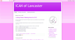 Desktop Screenshot of icanoflancaster.blogspot.com