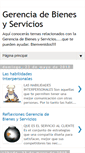 Mobile Screenshot of gestionbienesyservicios2010.blogspot.com