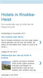 Mobile Screenshot of hotelsinknokke-heist.blogspot.com