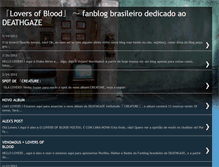 Tablet Screenshot of lovers-of-blood.blogspot.com