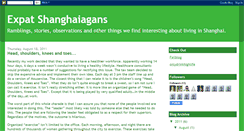 Desktop Screenshot of expatshanghaiagans.blogspot.com