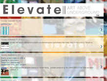 Tablet Screenshot of elevateatlanta.blogspot.com