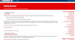 Desktop Screenshot of bellyitcher.blogspot.com