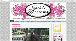 Desktop Screenshot of mandisblossoms.blogspot.com