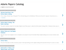 Tablet Screenshot of adamspaperscatalog.blogspot.com