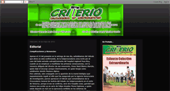 Desktop Screenshot of criteriocausayefecto.blogspot.com