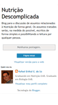 Mobile Screenshot of nutricaodescomplicada.blogspot.com