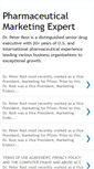 Mobile Screenshot of pharmaceuticalmarketingexpert.blogspot.com