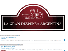 Tablet Screenshot of lagrandespensargentina.blogspot.com