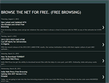 Tablet Screenshot of freedomforfreebrowsing.blogspot.com