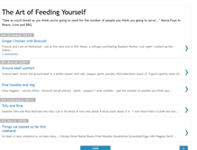 Tablet Screenshot of feedingyourself.blogspot.com