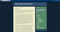 Desktop Screenshot of emmasgothicreadingjournal.blogspot.com