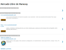 Tablet Screenshot of mercadolibredemaracay.blogspot.com