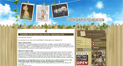 Desktop Screenshot of clothdiaperfoundation.blogspot.com