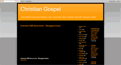 Desktop Screenshot of christian-gospel.blogspot.com