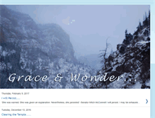 Tablet Screenshot of gracewonder.blogspot.com