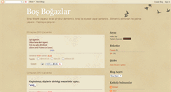 Desktop Screenshot of bosbogaz.blogspot.com