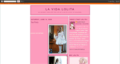 Desktop Screenshot of lavidalolita.blogspot.com