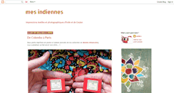 Desktop Screenshot of mesindiennes.blogspot.com