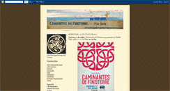 Desktop Screenshot of caminantesdefinisterre.blogspot.com