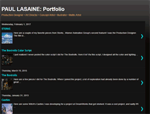 Tablet Screenshot of lasaineportfolio.blogspot.com