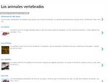 Tablet Screenshot of animalesvertebrados2008.blogspot.com