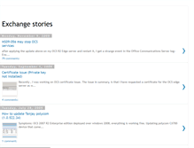 Tablet Screenshot of exchangestories.blogspot.com