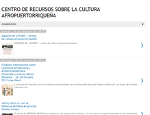 Tablet Screenshot of culturaafropuertorico.blogspot.com